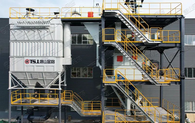 浙江干法制砂樓項(xiàng)目安裝飛快，馬上完工！